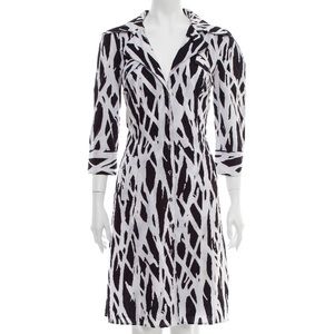 Diane Von Furstenberg Roberto Shirt Dress 10
